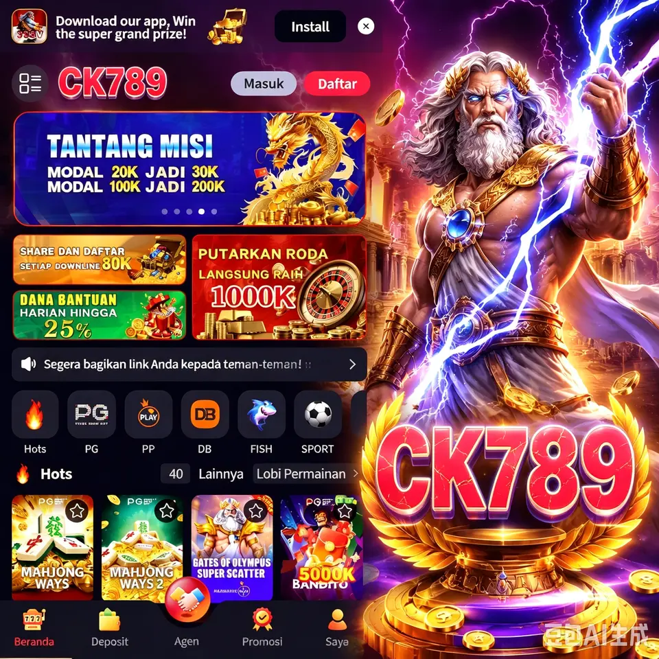 ck789 Masuk